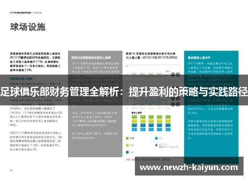 足球俱乐部财务管理全解析：提升盈利的策略与实践路径